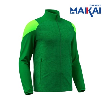 Modern Design Men's Long Sleeve Zipper Sports Top