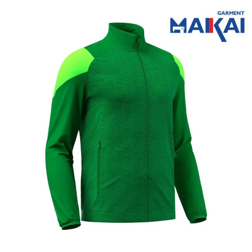Modern Design Men's Long Sleeve Zipper Sports Top