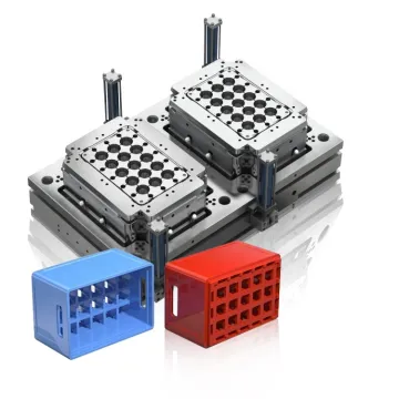Durable Plastic Beer Crate Mould: Hot Runner Cold Runner Options