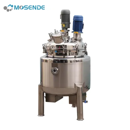 250L Cosmetic Cream Mixing Machine - Reactor Chemical Machinery Equipment