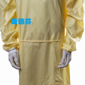 Robe d&#39;isolement protectrice jetable imperméable