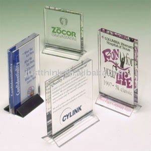 Customized Acrylic Hotel Table Sign FZ-HTS1166