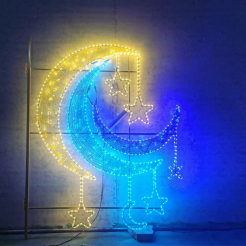 LEDemo Outdoor Customized Muslim Motiv LED -Leuchten für Ramadan- und Eid -Dekorationen