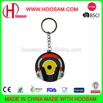 Custom Keyring, Soft PVC Keychain, 3D Rubber Keychain