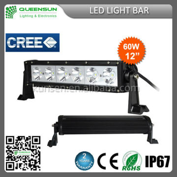 60W led light bars for tractor, forklift, off-road, ATV, excavator, heavy duty equipment etc SRLB60-C4