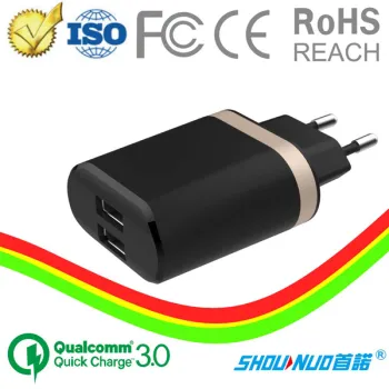 Micro Usb Charger Adapter,Super Fast Mobile Phone Charger,Dual Usb Wall Charger