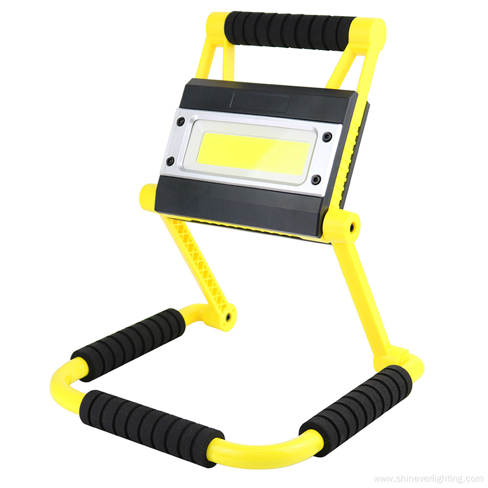 COB LED Collapsible Work Light Rechargeable Worklight