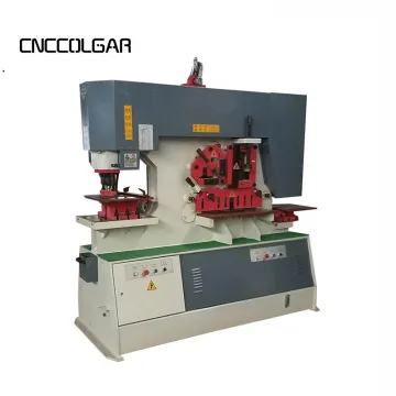 Hydraulic Ironworker Sheet Metal Shearing and Punching Machine