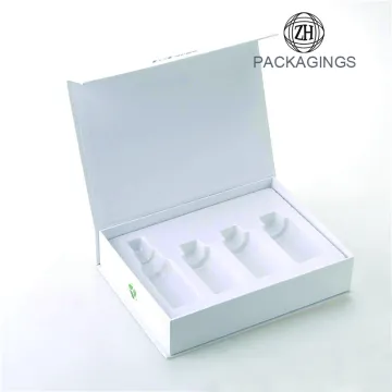 Matt white gift cardboard custom box for cosmetic