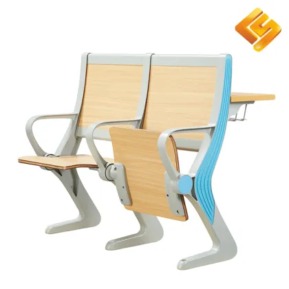 College Study Chair (With Writing Pad)