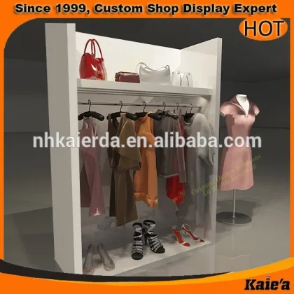 2016 Fashion women clothes display rack