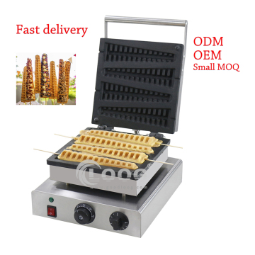 Commercial Stainless Steel Hotel Restaurant Electric Stick Lolly Waffle Maker Machine (110V/220V)