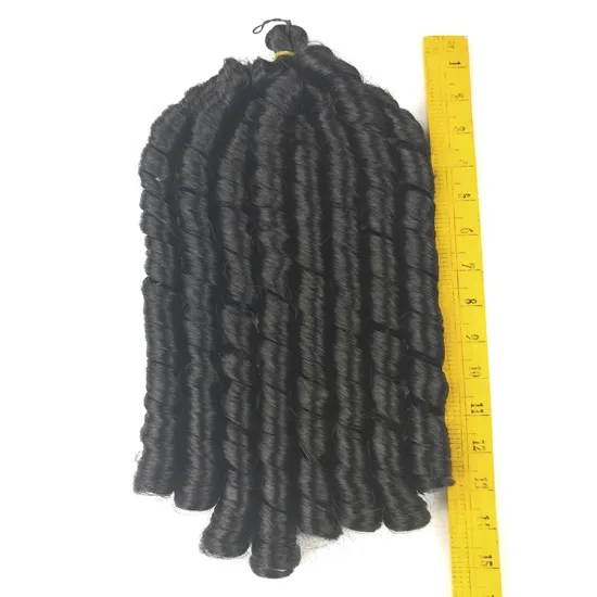 premium synthetic braid hair piece jumbo hair braid rich braid synthetic curly piece 14inch