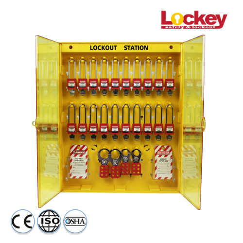 Padlock Hasp Tag Combined Lockout Station