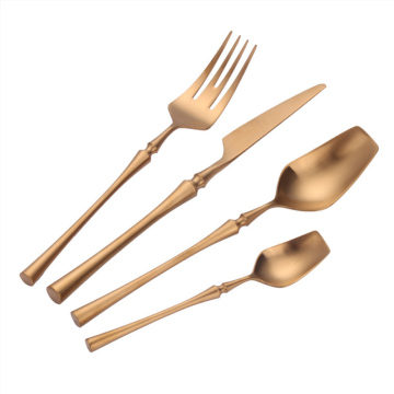 Wholesale High Quantity Stainless Steel Gold Cutlery Set