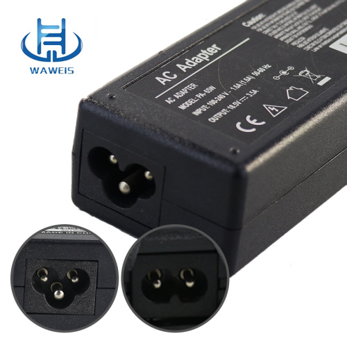 Adaptador para laptop 18.5V 3.5A Cargador 65W