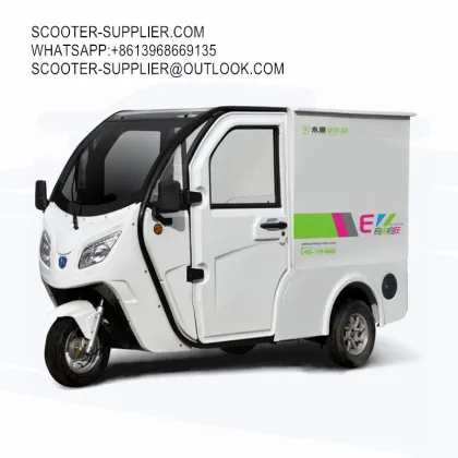 Electric Car City Logistics Vehicle