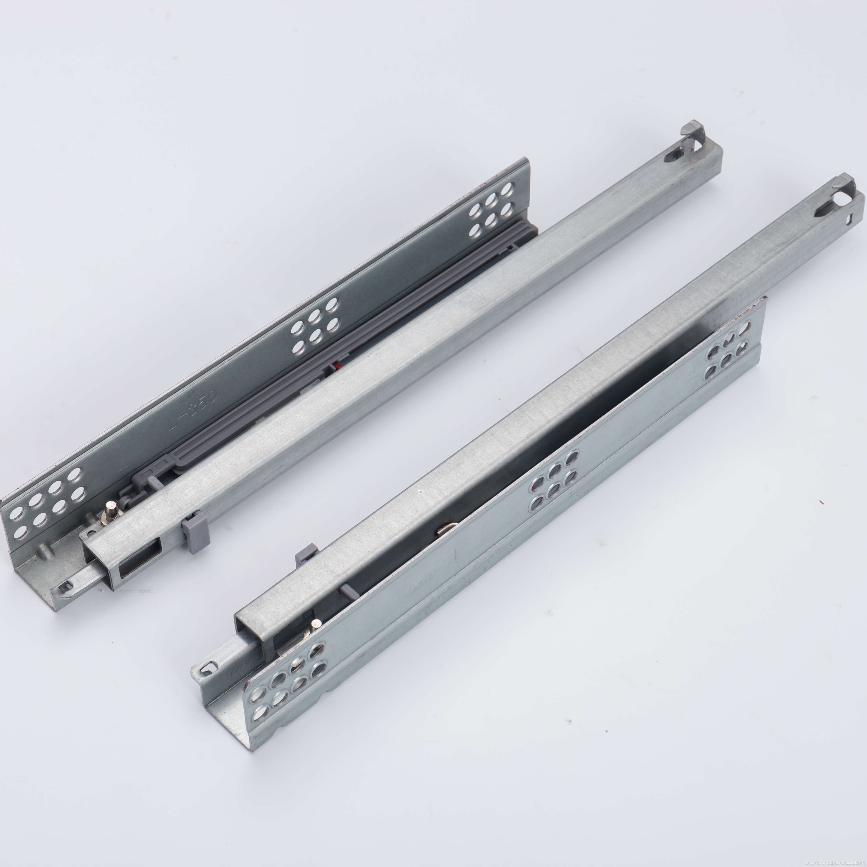 soft close undermount drawer slide with locking