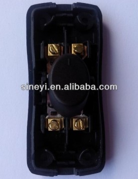 DIY 2-pole rocker switch t85 double-cut single switch mini design board livolo electric switch
