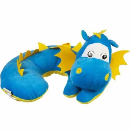 Children day cartoon gift wholesale blue dragon plush toy for sale