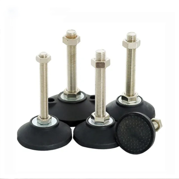Factory Direct Plastic Conveyor Feet - Adjustable Leveling & Articulated Options