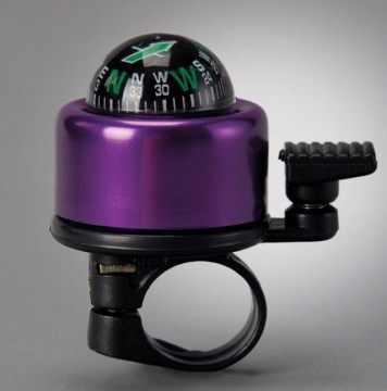 Campana di anello Mini metallo bicicletta bici con bussola