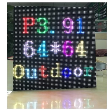 Sinalização de Digitas LED de cor completa ao ar livre