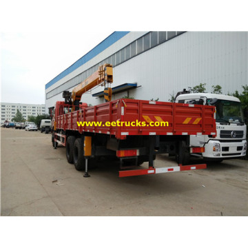 Cần cẩu lắp trên xe tải DFAC 6x4 14ton