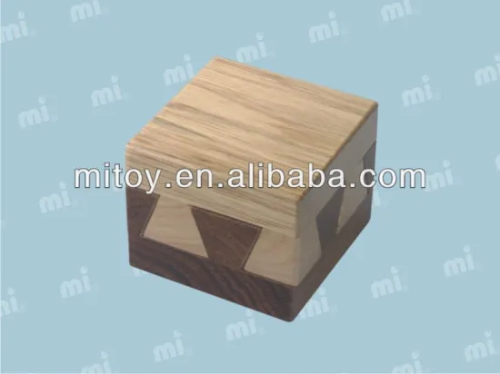 wooden Lid locker puzzles from ICTI manufacturer