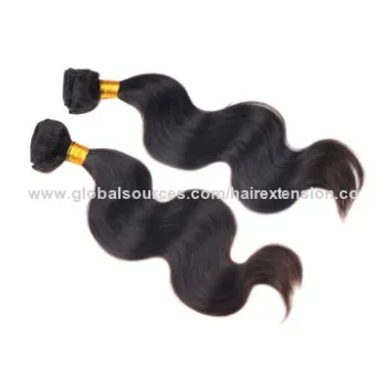 Natural color no shedding human hair extension