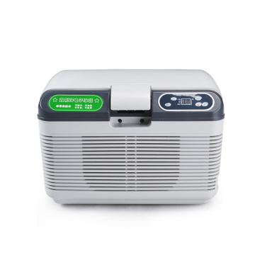 12V Mini Car Refrigerator: Solar-Fueled Travel Cooler Box for 4-12L Storage