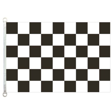 90*150cm Chequered Black and white flag 100% polyster