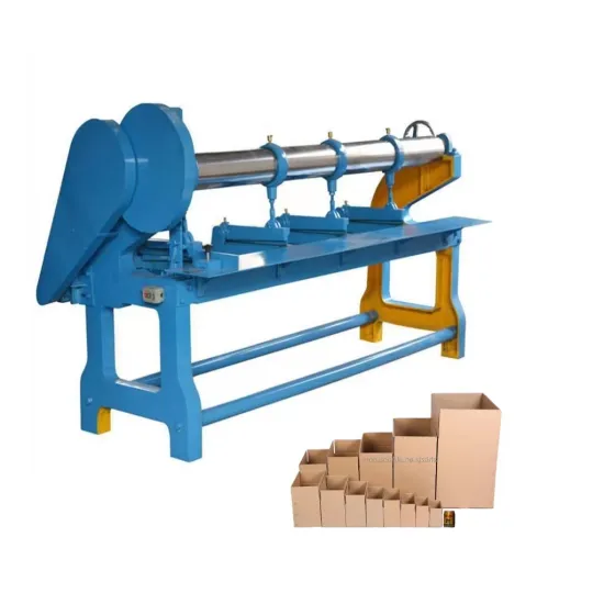 ZHENHUA Four Knives Link Slotting and Cutting Angle Carton Machine