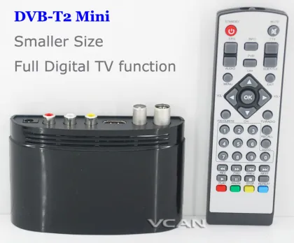 DVB-T2 mini Digital TV receiver Set Top Box Home HDTV HDMI USB