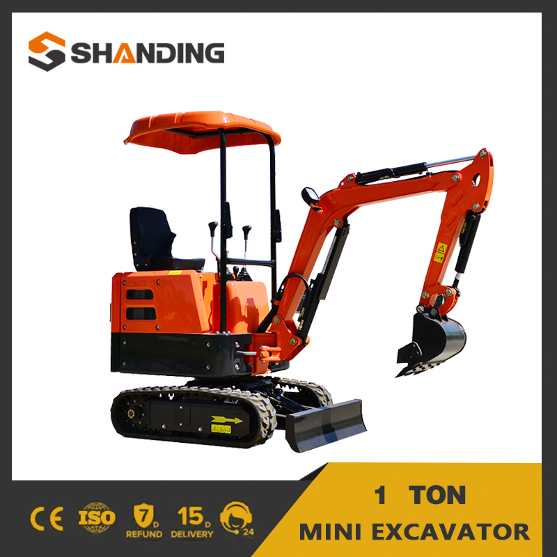 Excavadora Mini excavadora de Excavadora 1ton