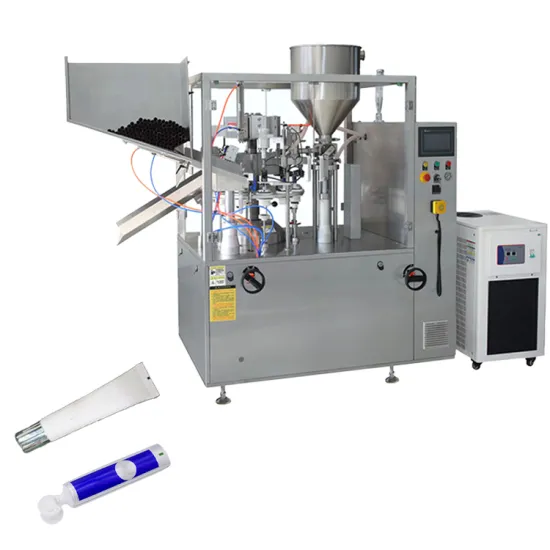 Automated Packaging Machine for Cosmetics: Filling and Sealing Soft Plastic Tubes