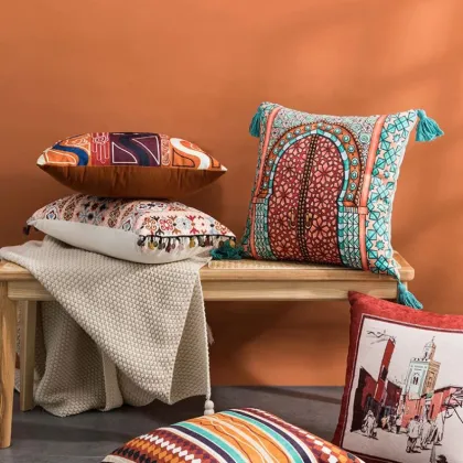 Wholesale Zebra Print Pocket Pillow Cover - Shop Now!