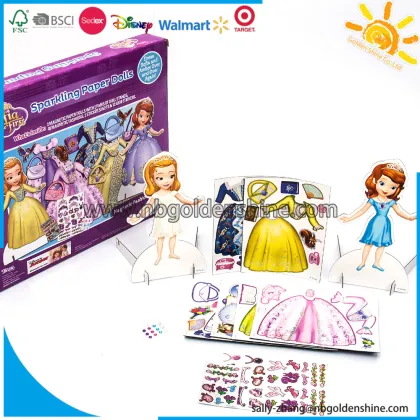Sofia Sparkling Paper Dolls