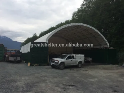 fabric dome structures container shelter dome building