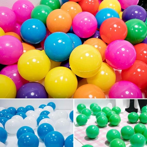 Kids Pool Playing Balls Play Ball PP Blowing PE play ball Inflatable Ball Pit Factory