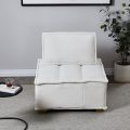 Compact Tofu-Block Leisure Chair