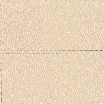 Beige Leather With Frame Decoration Rustic Tile