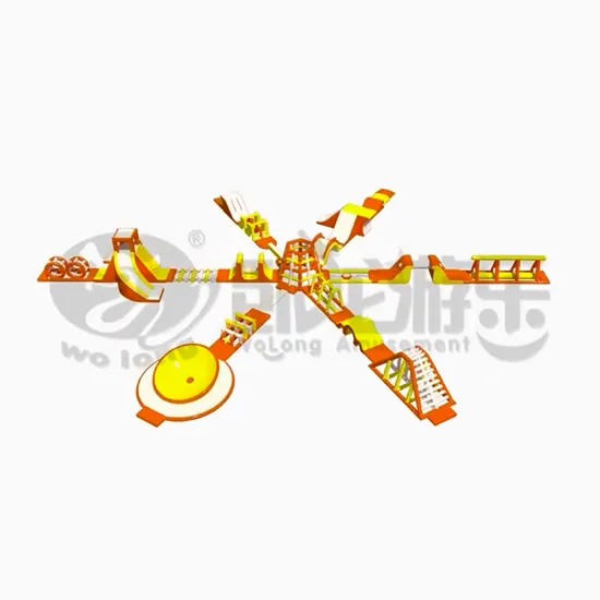 Big commercial inflatable water park prices