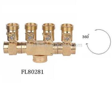 Hose Connector with Valves