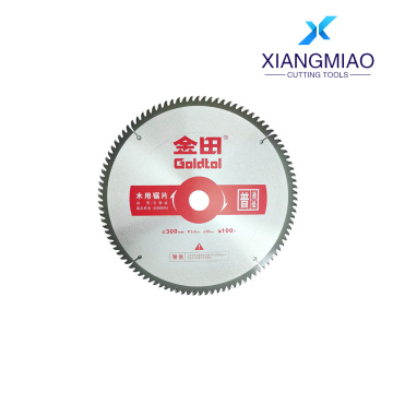 شفرة منشار خشب جولدتول 300 مم 100 طن، قطر 30 مم