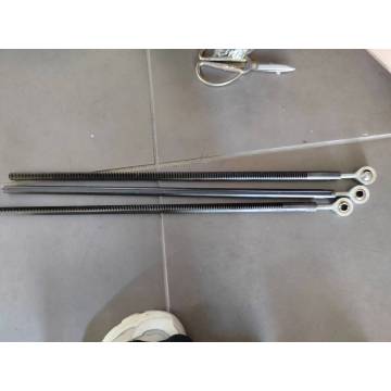 Alimentador automático de barras sincrónico de piñón y cremallera