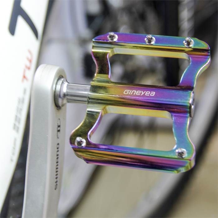 Pedales de bicicleta 9/16 Cojinete sellado Componentes de bicicleta Ultralight Tricycle Parts Pedal K-349-2