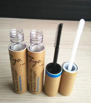 Paper Round Cardboard Eyelash brush Box Wholesale