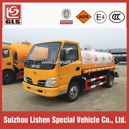 Light Truck DFAC 4m³ Water Tank Truck