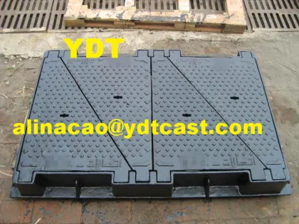 Ductile Iron Foundry Manhole Cover & Grating EN124